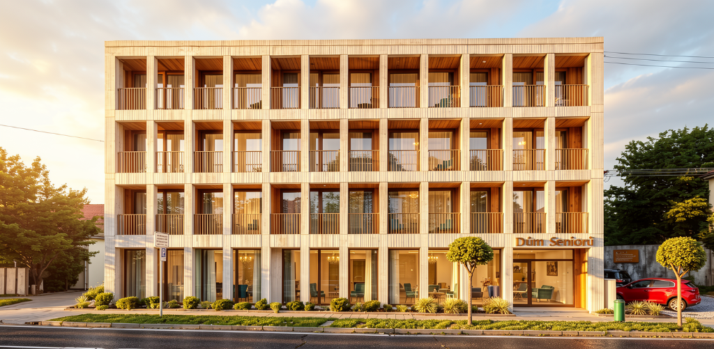 Senior Home Vodňany — Day Render