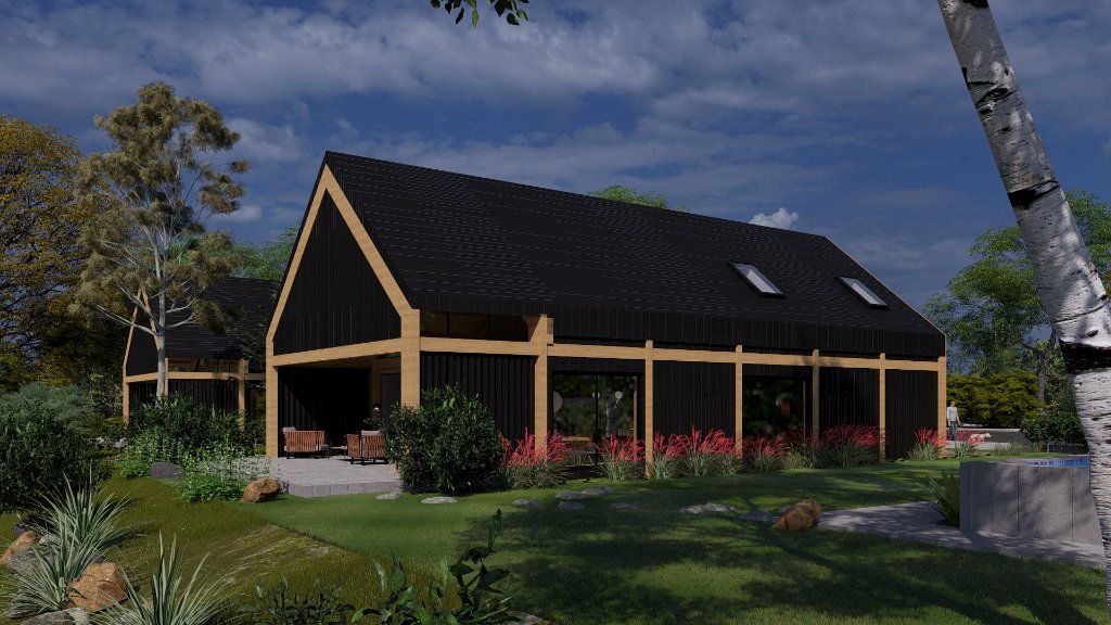 Barn House — Dusk