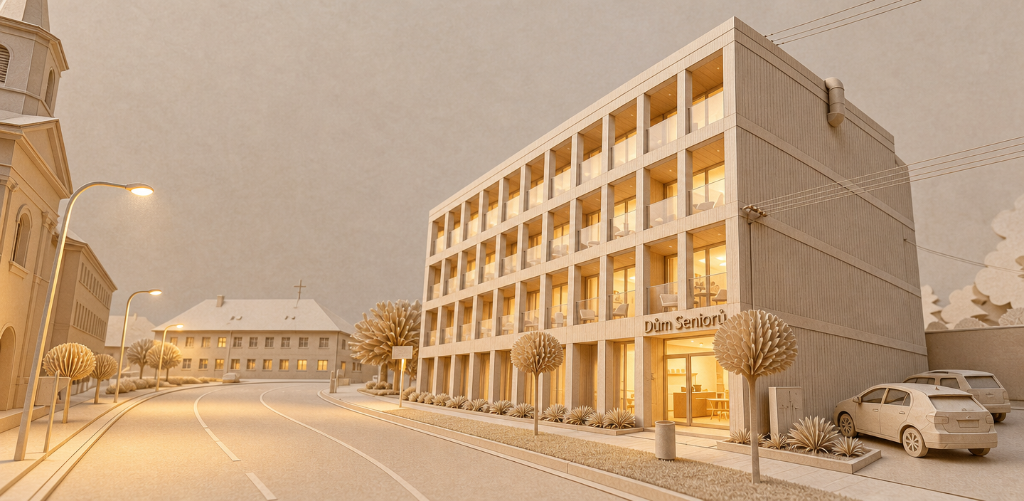 Senior Home Vodňany — Clay Model