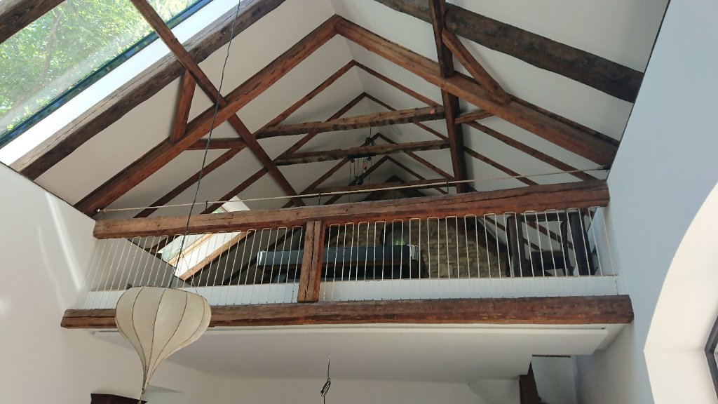 Baroque Barn House Renovation — Timber Truss & Mezzanine
