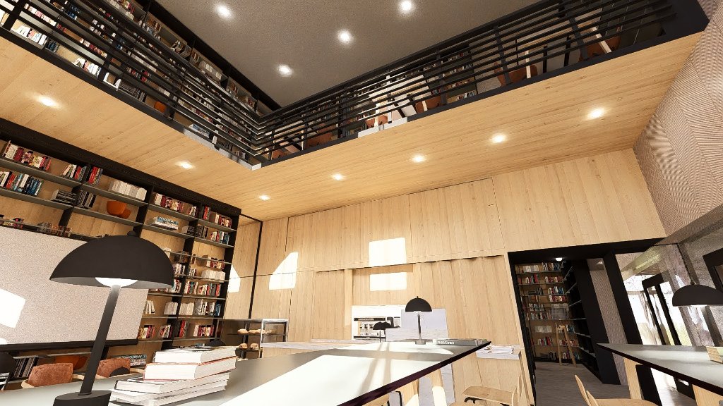 Café Library Žebrák