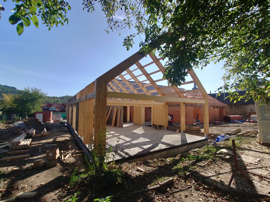 Barn Villa Votice — Timber Frame