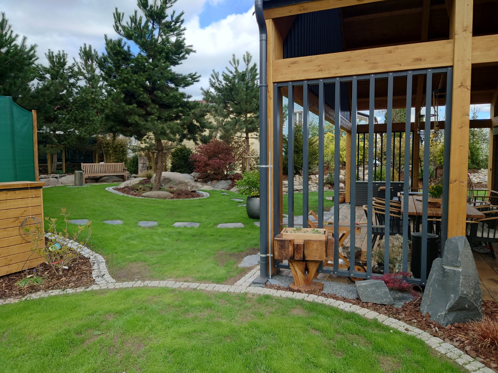 Barn Villa Votice — Patio & Garden