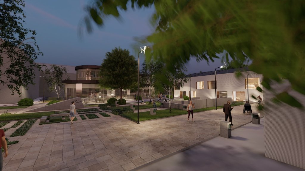 FN Plzeň Bory — Garden Path Sketch