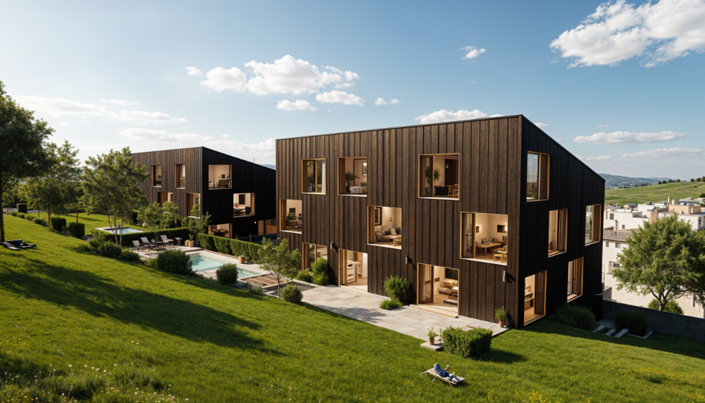 Housing on the Hill Jablonec — View