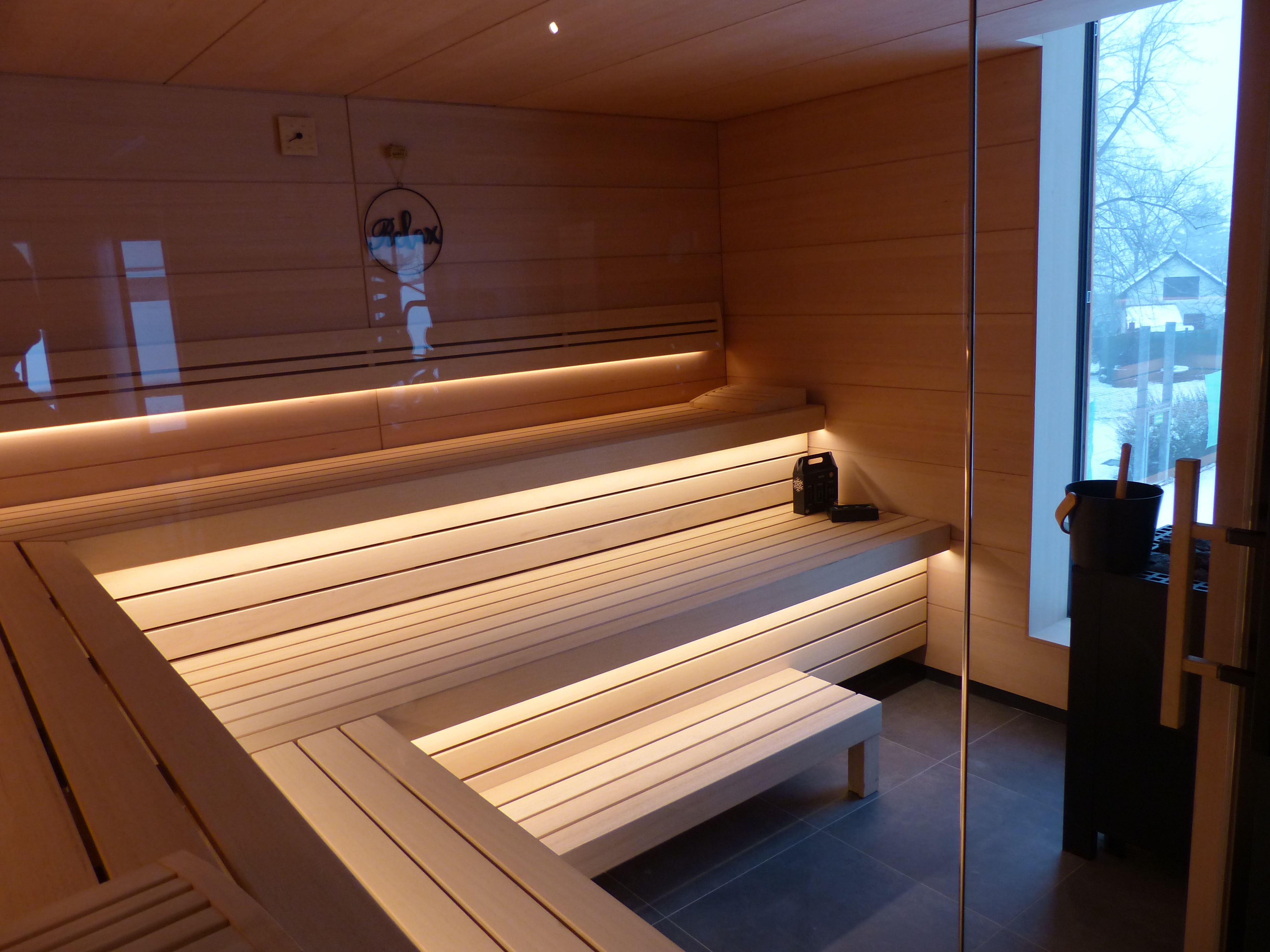 Tečko Votice Sports Club — Sauna Interior