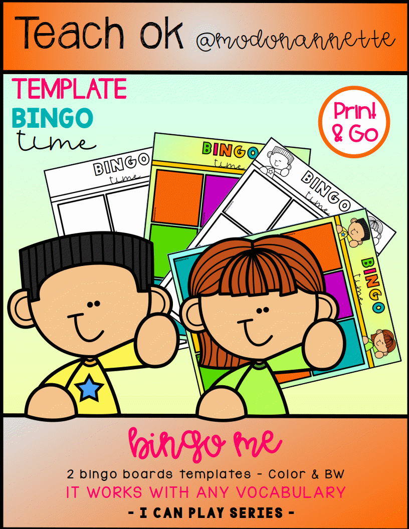Bingo Me — plantilla de bingo.