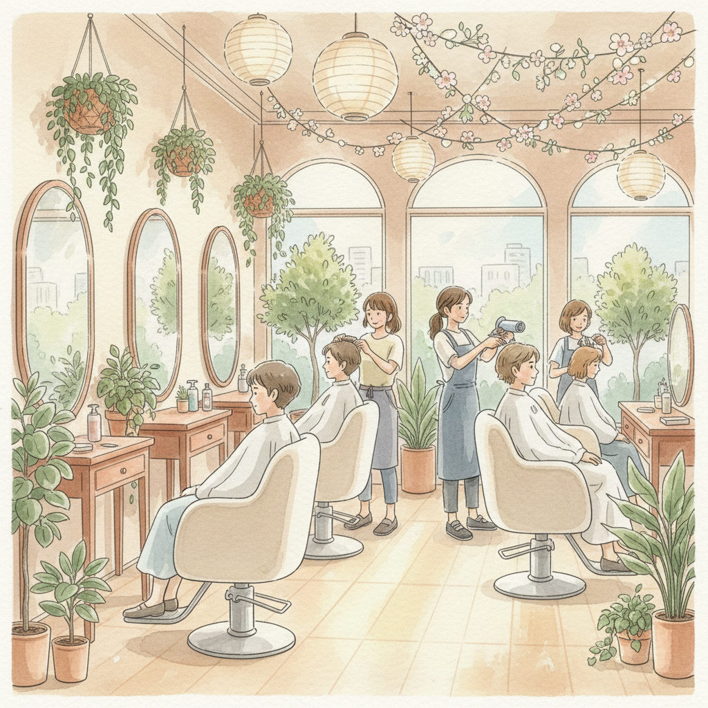 Website design for Salon