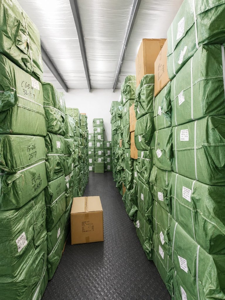 Warehouse Interior — Aisle 1