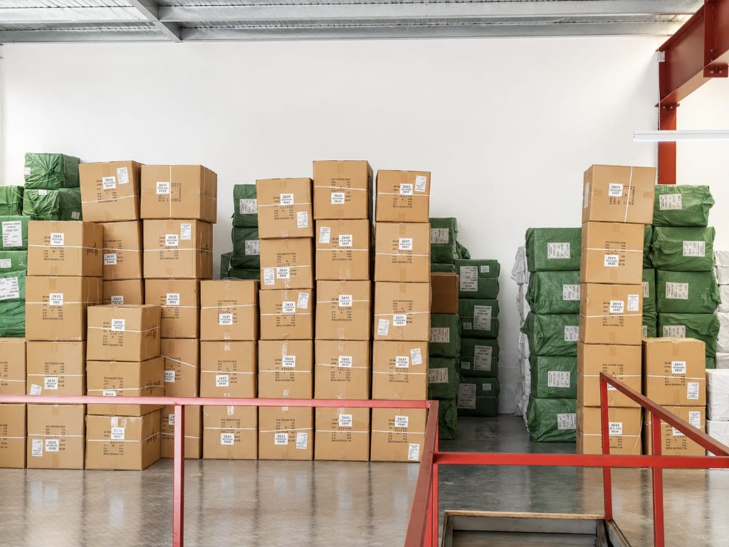 Warehouse Interior — Aisle 5