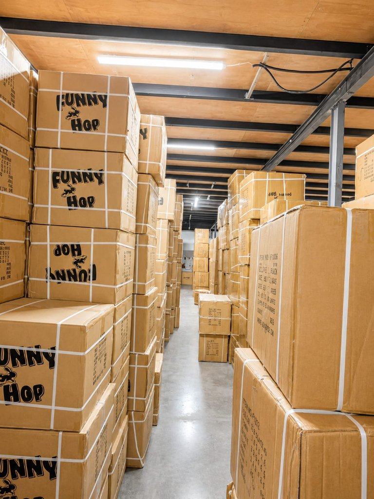 Warehouse Interior — Aisle 4