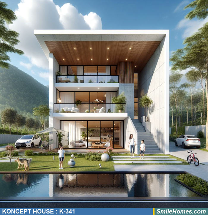 KONCEPT HOUSE 3 ชั้น