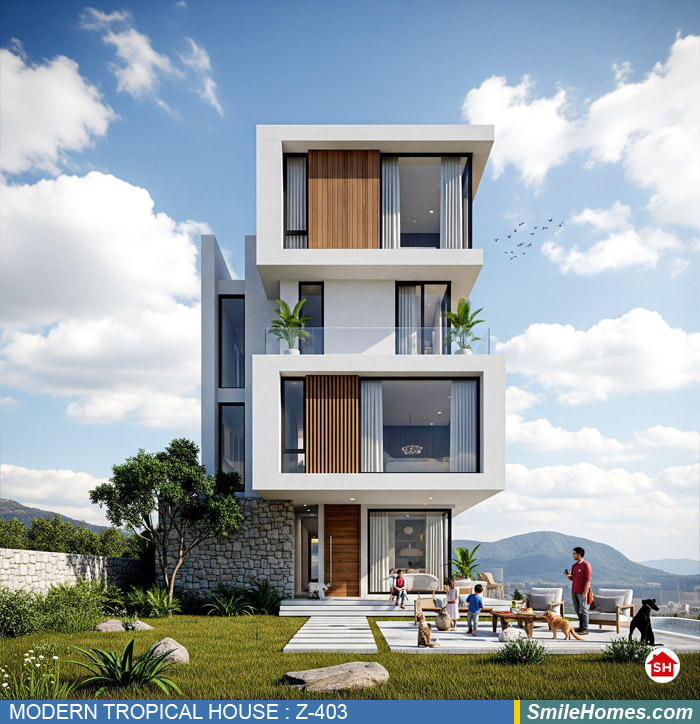 TROPICAL HOUSE 4 ชั้น