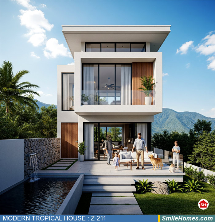 TROPICAL HOUSE 2 ชั้น