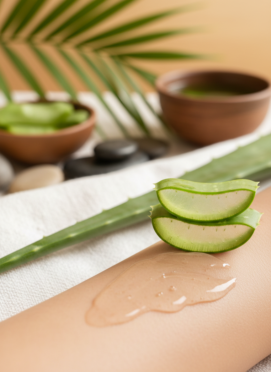 Aloe Vera Massage