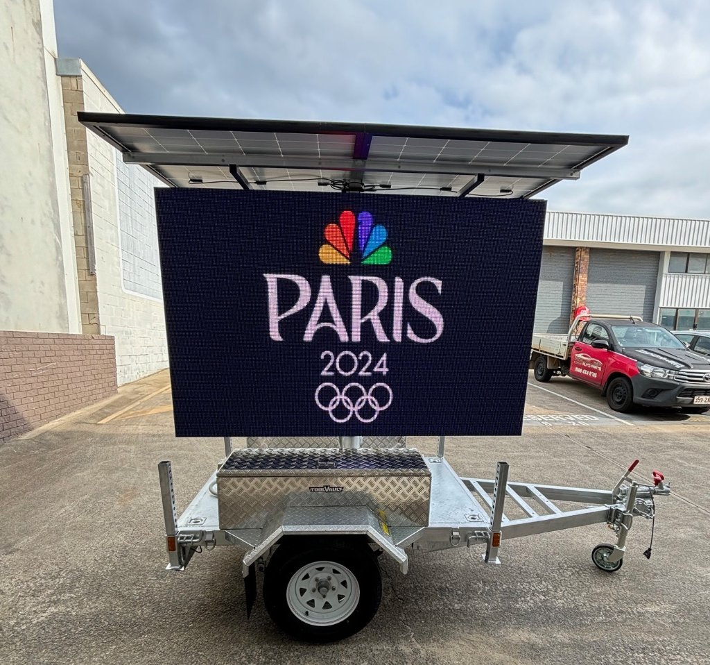 LED Trailer in use 3