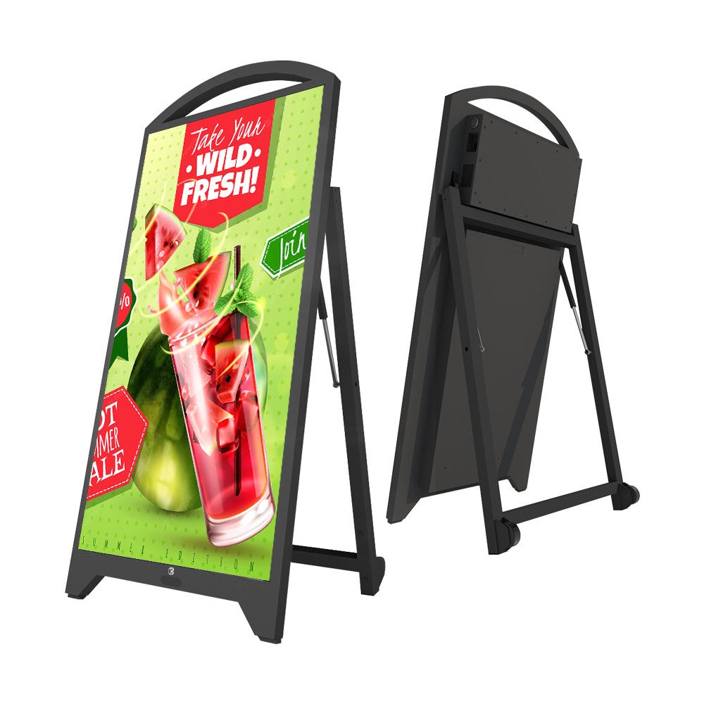 Neomax LED Poster in use