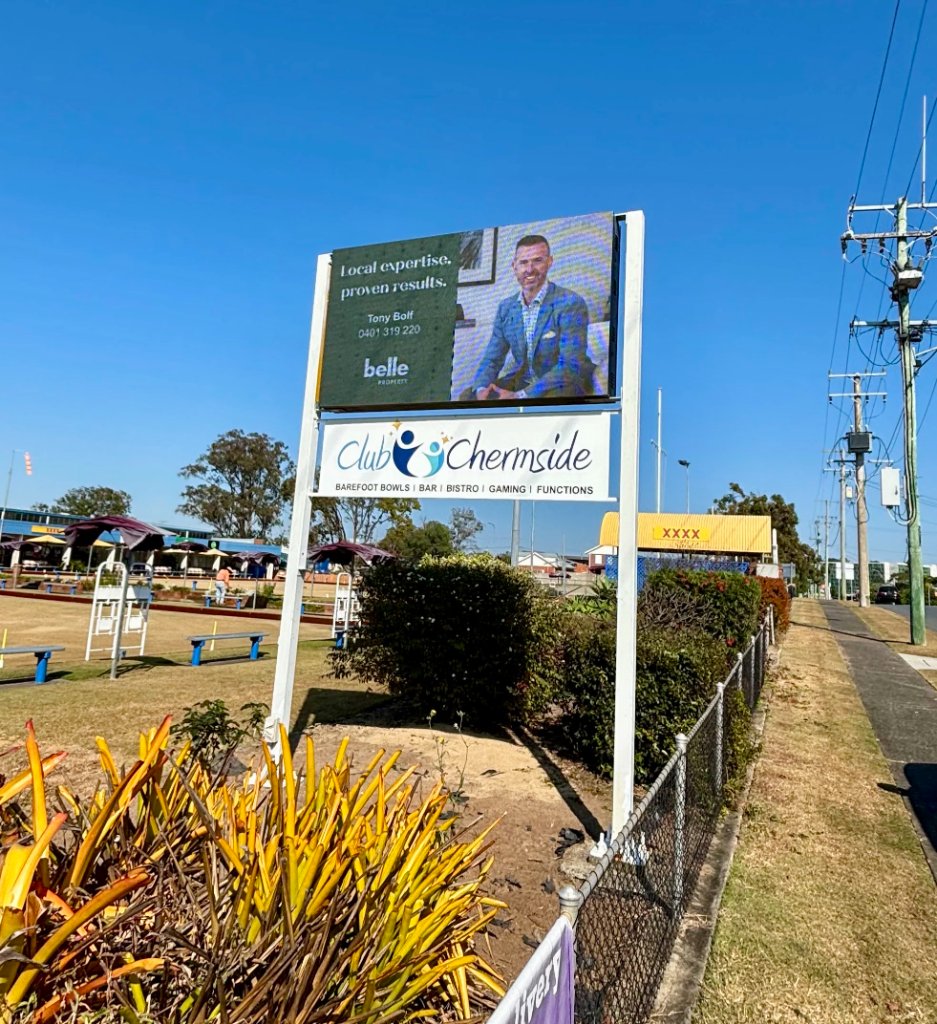 After — Before and after LED sign upgrade in Chermside, Brisbane by Neomax