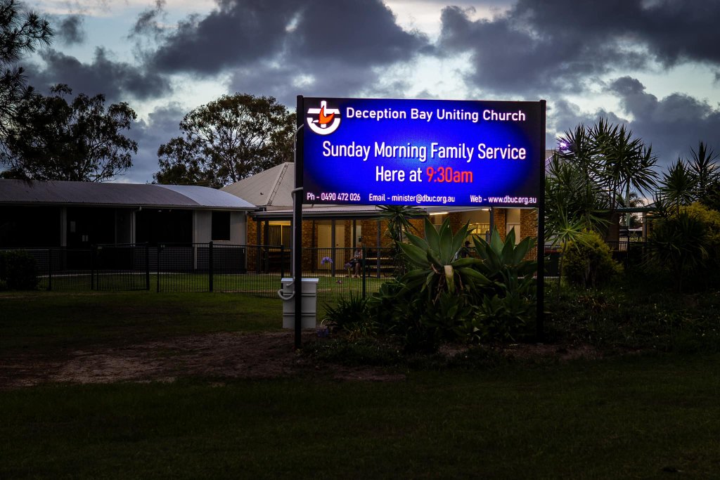 After — Before and after LED sign upgrade in Deception Bay, Moreton Bay by Neomax