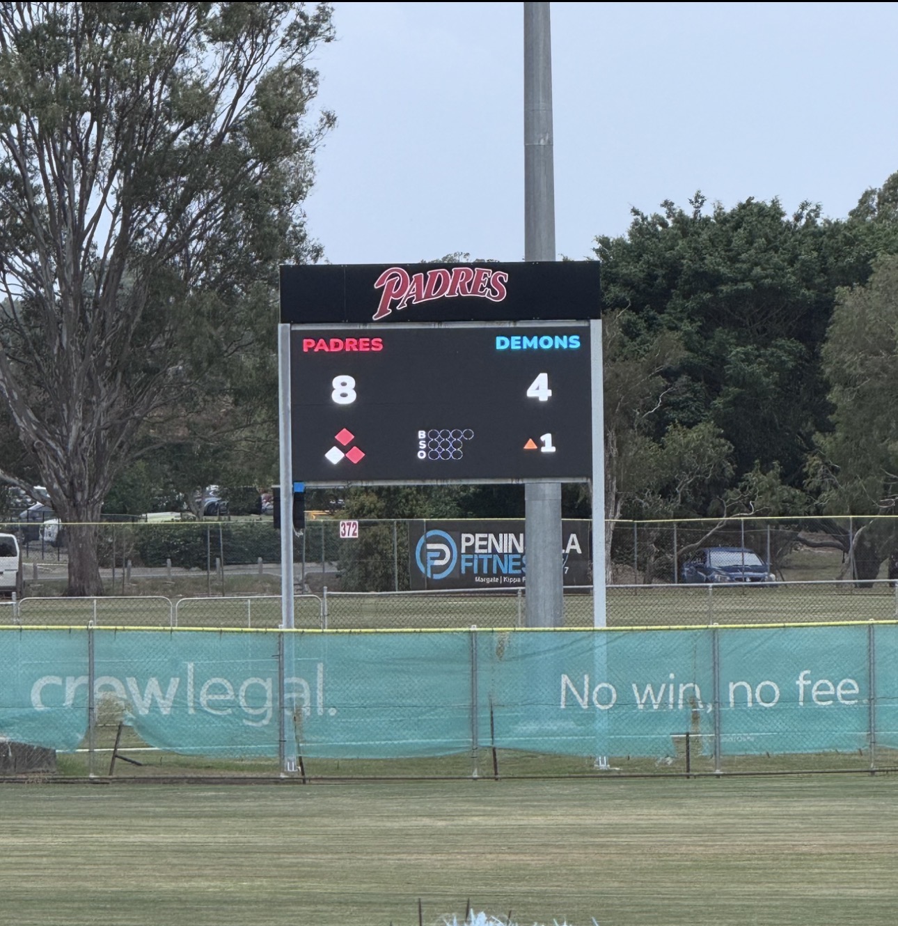 Gamepoint scoreboard example 4