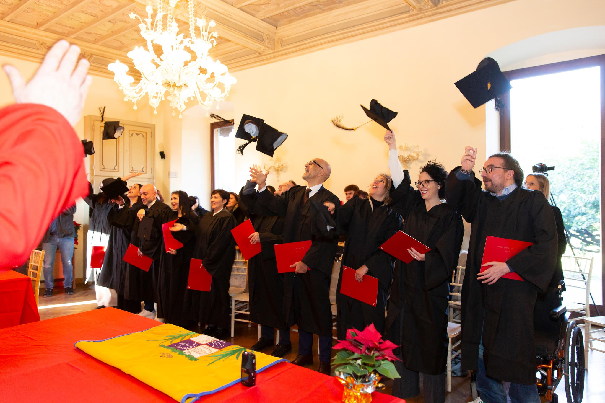 Cerimonia di laurea in Scienze e Tecniche di Coaching di Davide Paccassoni
