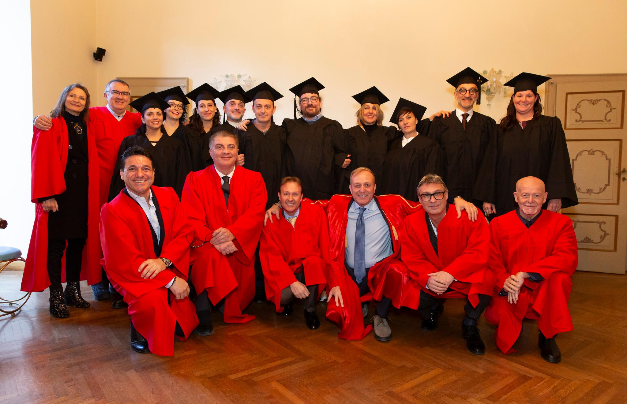 Ritratto di gruppo dei neolaureati in Scienze e Tecniche di Coaching
