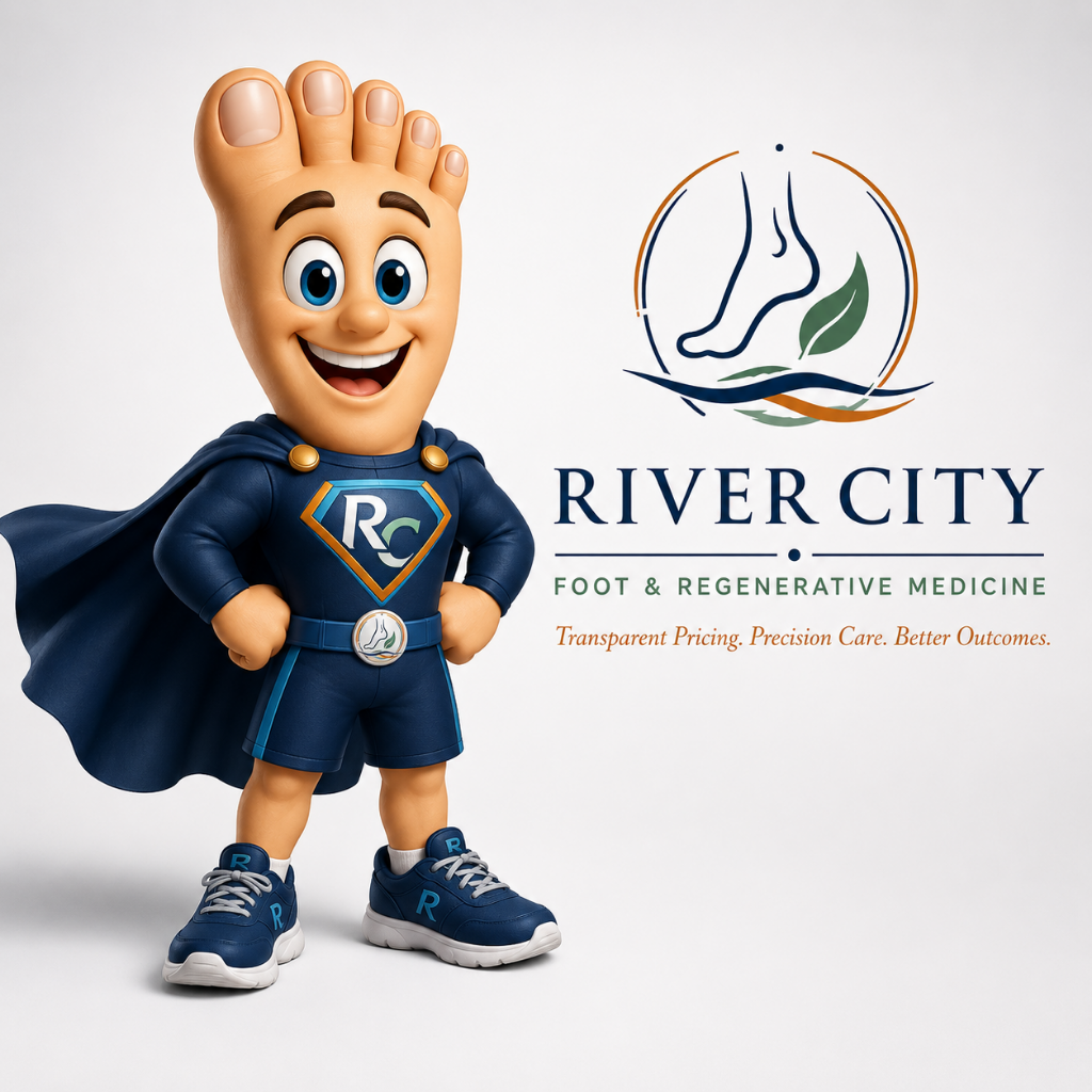 Archie the Foot brand ambassador