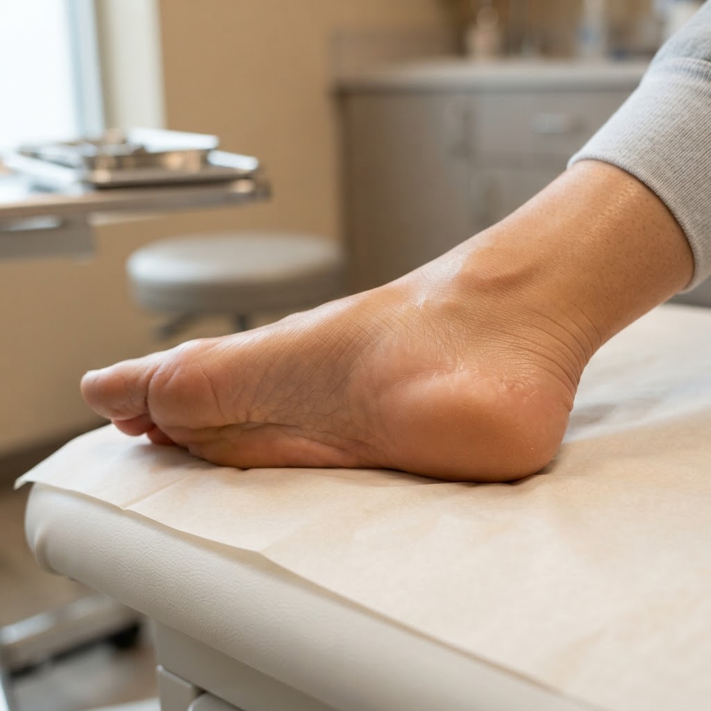 Regenerative fat pad augmentation procedure restoring foot cushioning