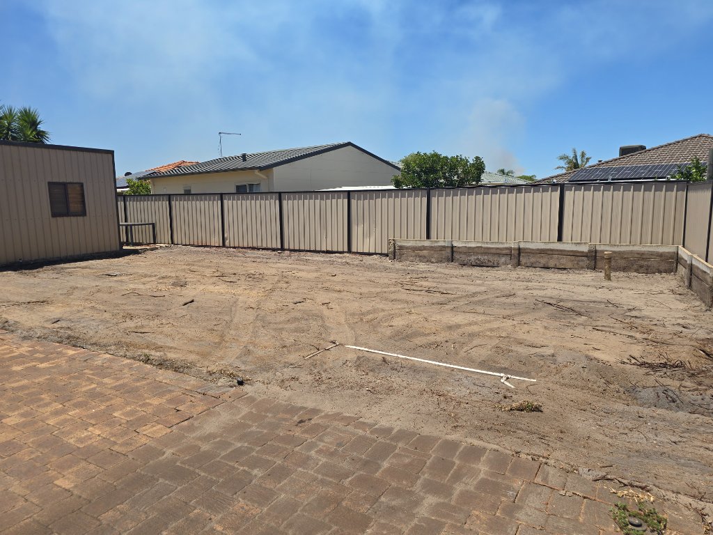 after earthworks project