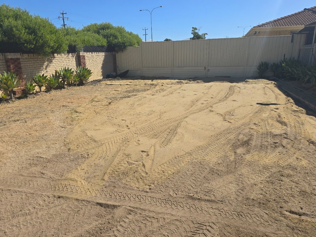 after earthworks project