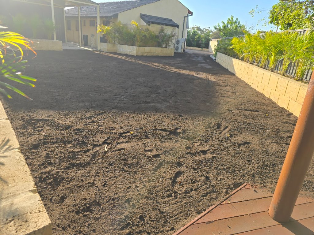after earthworks project