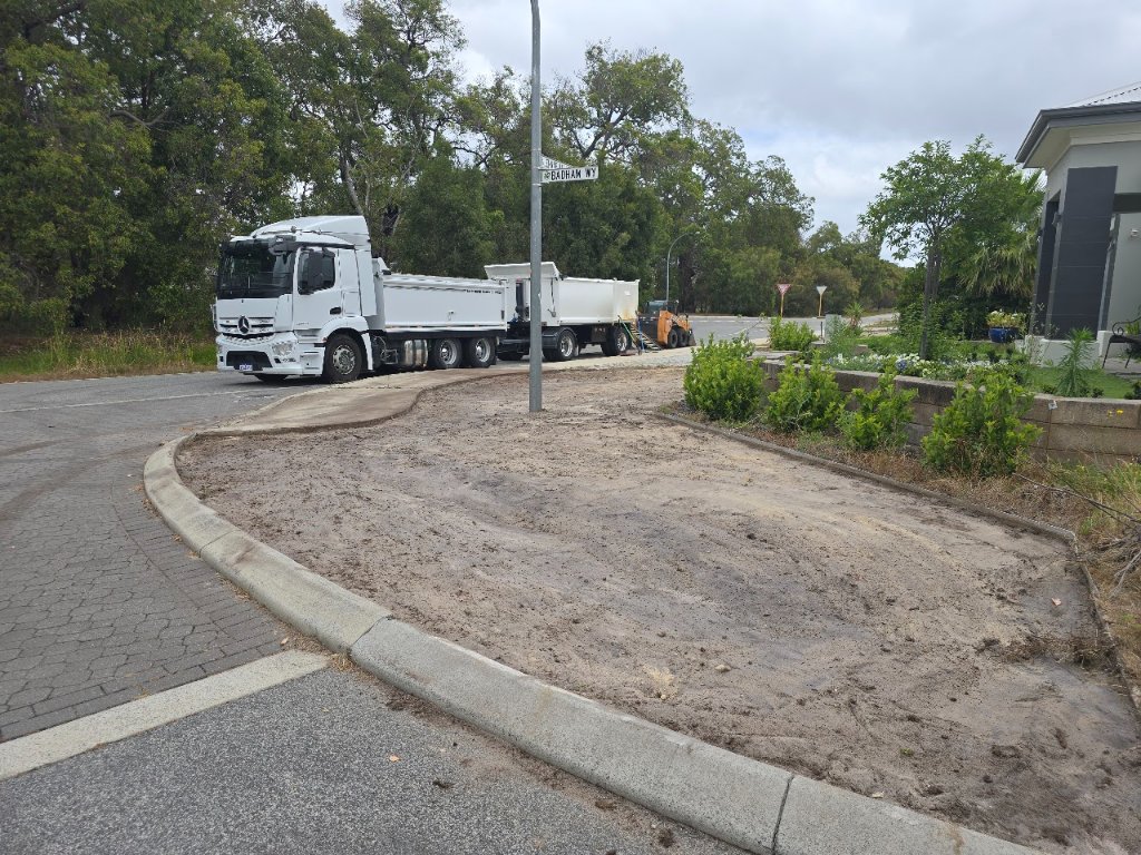 after earthworks project