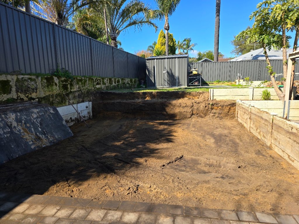after earthworks project