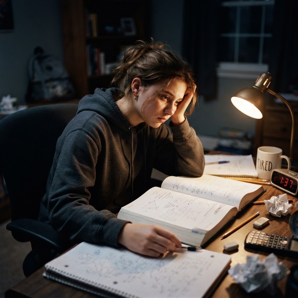 A discouraged student