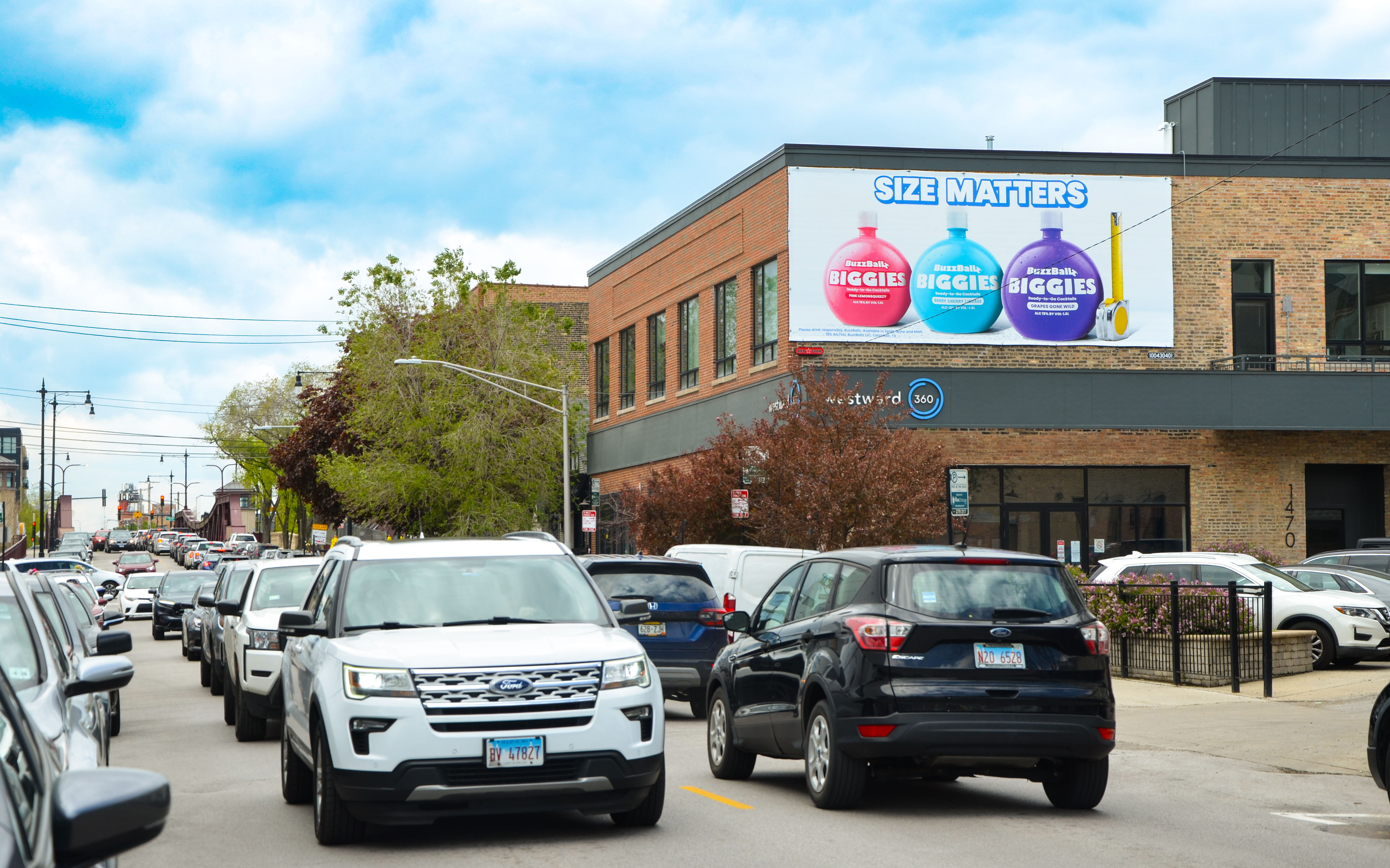 OOH Best Creative Last Week - BuzzBallz & Sentry via Red Star Outdoor