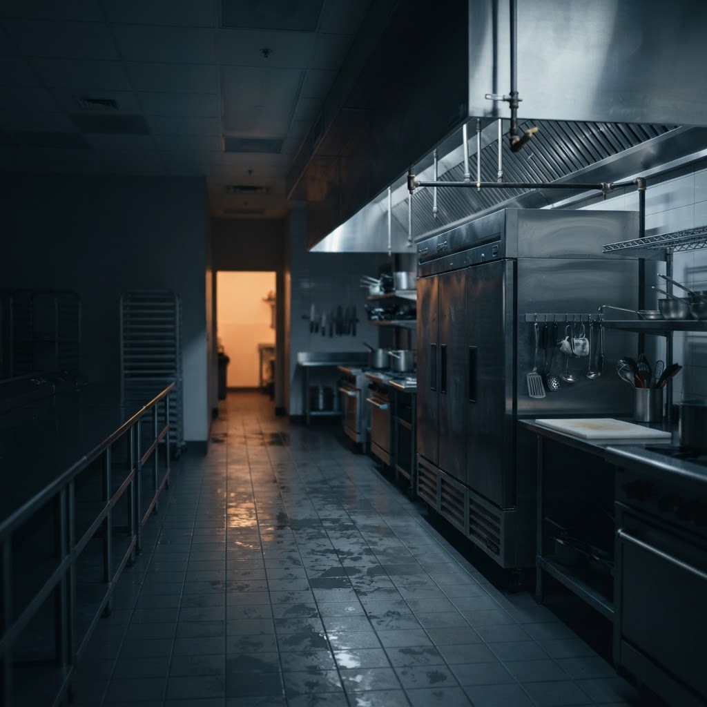 Commercial kitchen refrigeration equipment