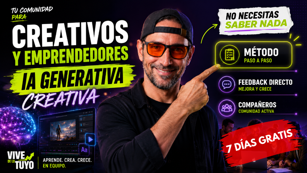 Comunidad Vive de lo Tuyo - IA Generativa Creativa en español