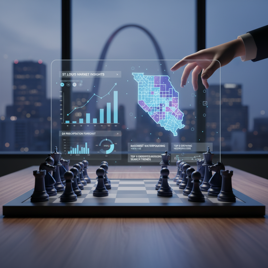 St. Louis Market Tips for Crawl Space & Basement Waterproofing Contractors: Neighborhoods, Seasonality, and Search Trends
