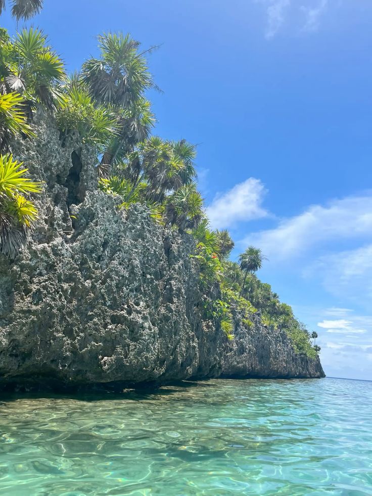 Roatán coastline with turquoise Caribbean water
