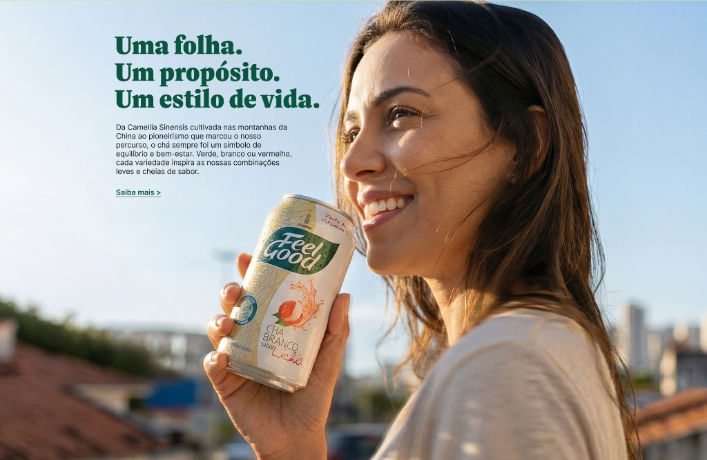 Uma folha. Um propósito. Um estilo de vida.
