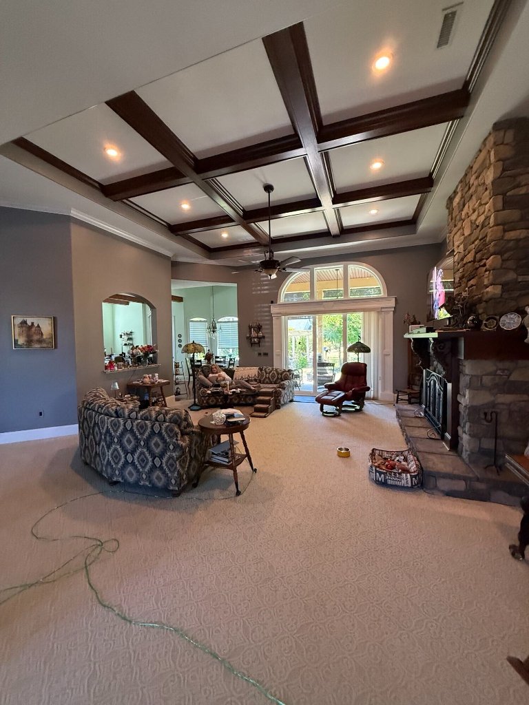 Custom Living Room Interior Finish — Grand Strand
