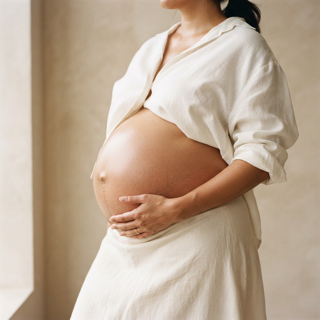 Woman caring for her changing body with LOYA Ritual