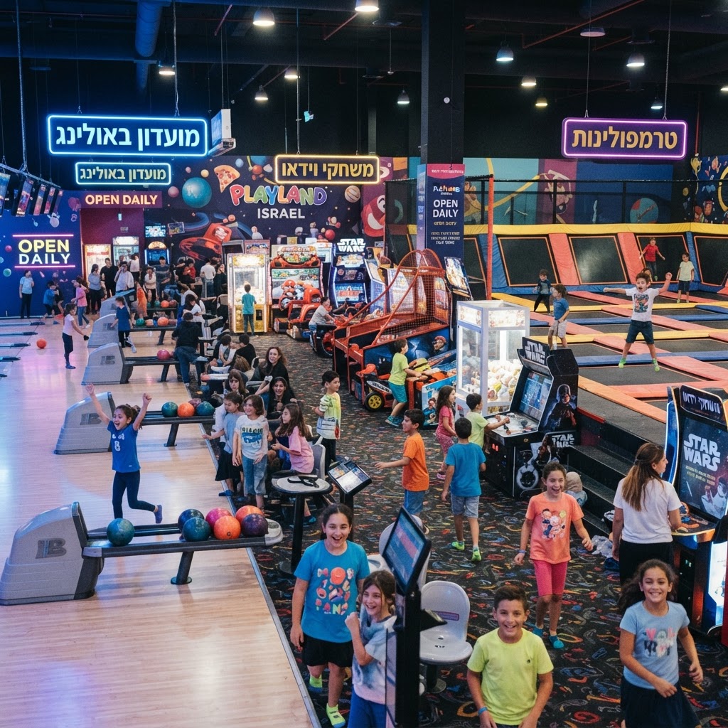 Amusement Parks, Bowling & Indoor Fun in Israel