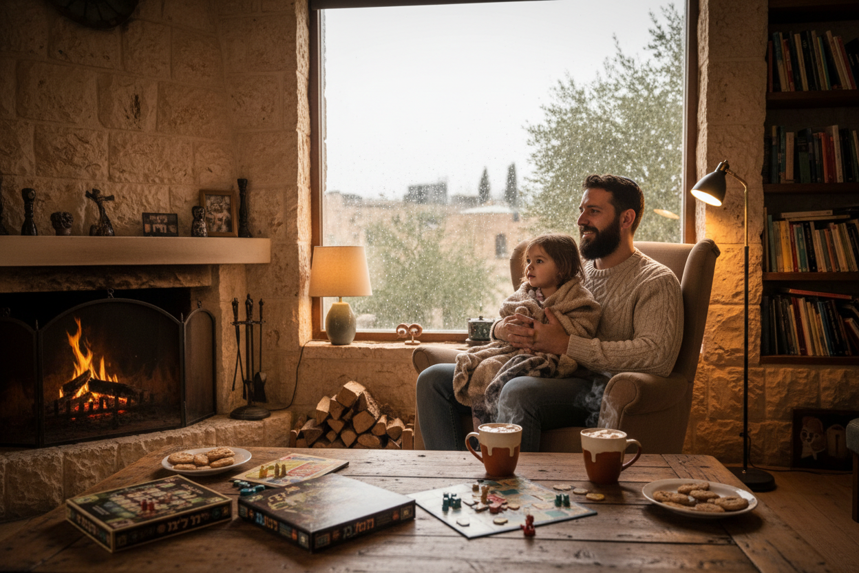 Best Rainy Day Activities With Kids in Israel