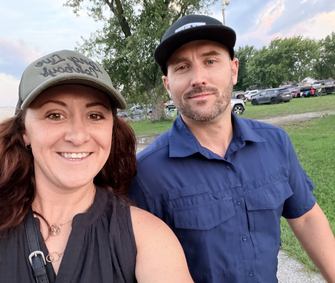 Bridget and Eric, golden hour