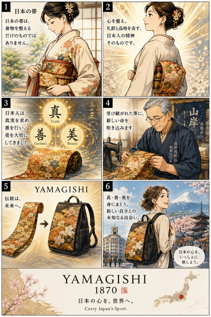 YAMAGISHI 物語 — 真・善・美を身にまとう