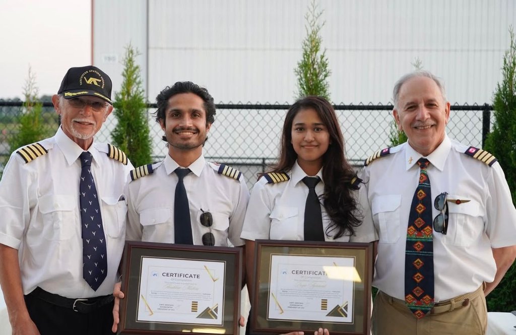 Flight training program at Vancouver Aviation College
