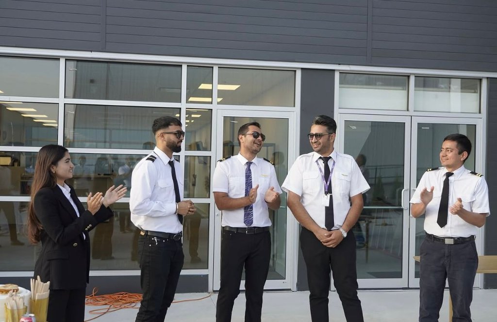Flight training program at Vancouver Aviation College