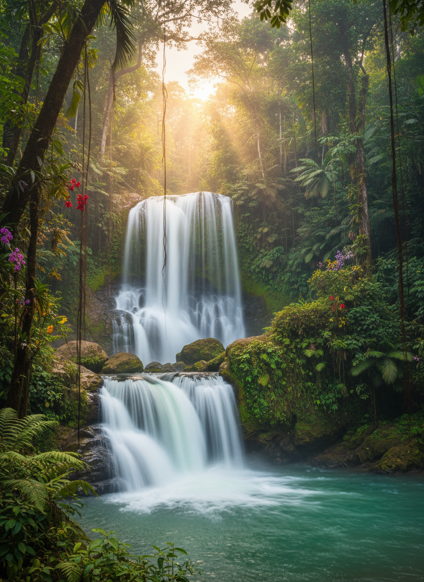 Jungle Waterfall