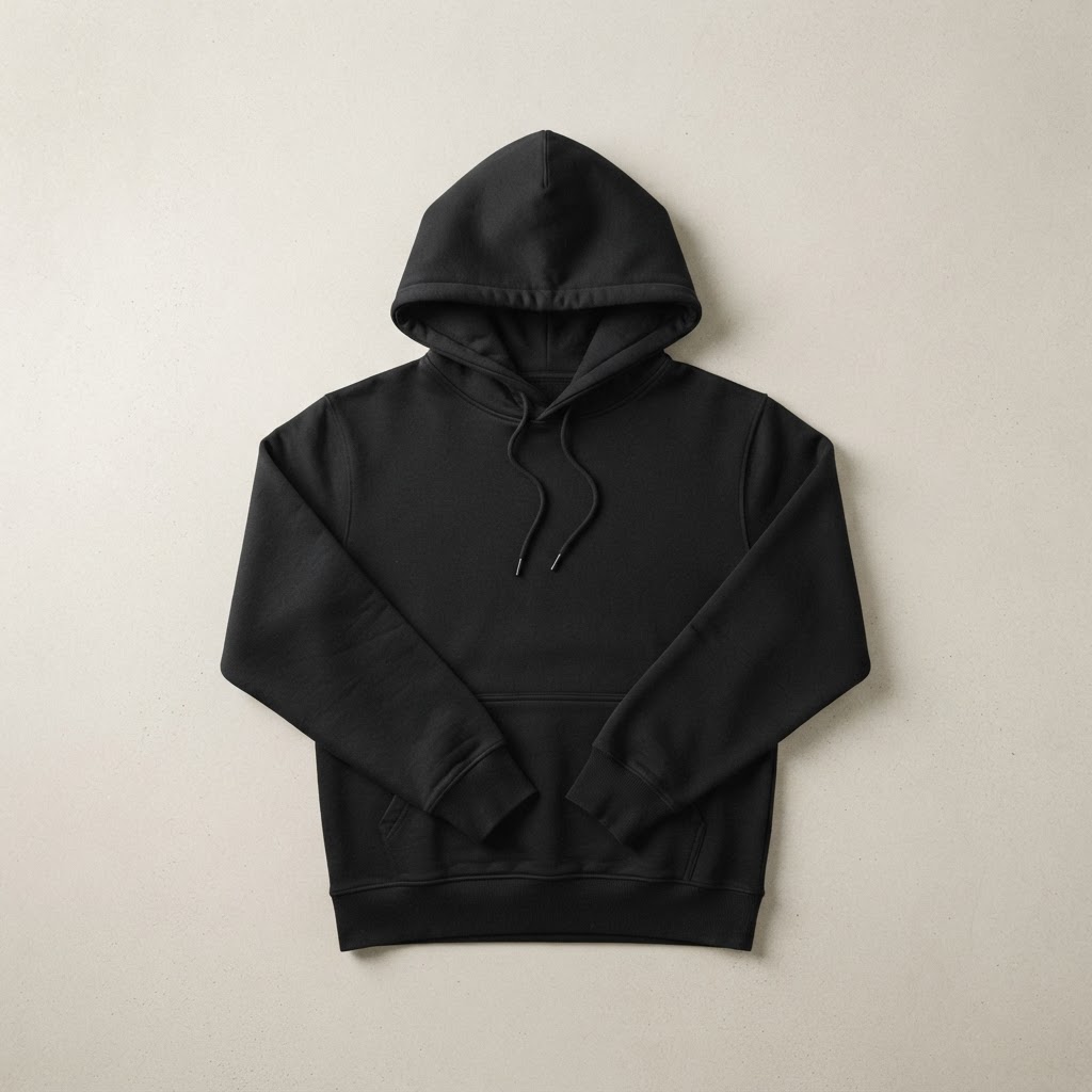 Sudadera NomadWave Essential Noir